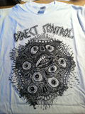 DIRECT CONTROL TOUR SHIRT 2-SIDED SMALL WHITE *READ FIRST