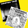 *GOV'T WARNING/WASTED TIME LP PACKAGE *READ FIRST