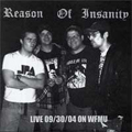 REASON OF INSANITY - "LIVE ON WFMU" 7"