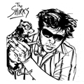 SHIRKS, THE "CRY CRY CRY" 7" <b>BLACK VINYL</B>