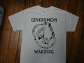 GOVT WARNING "GW SKINS" WHITE/BLACK - SMALL <b>READ FIRST</B>
