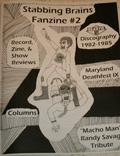 STABBING BRAINS #2 - ZINE