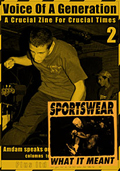 VOICE OF A GENERATION #2 ZINE W/ SPORTSWEAR 7" <b>READ FIRST</B>