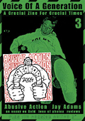 VOICE OF A GENERATION #3 ZINE W/ ABUSIVE ACTION 7" <b>READ FIRST